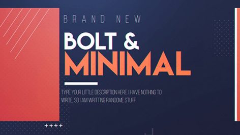 Preview Bolt And Minimal 19589717
