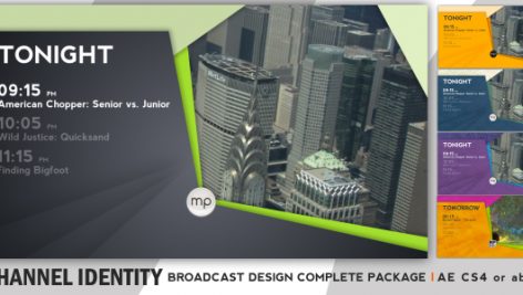 Preview Broadcast Complete Package Channel Identity 2397190