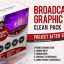 Preview Broadcast Graphic Tv Clean Pack