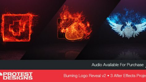 Preview Burning Logo Reveal V2 9588433