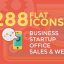 Preview Business Startup Flat Icons 15992053