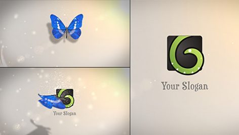 Preview Butterfly Logo Reveal
