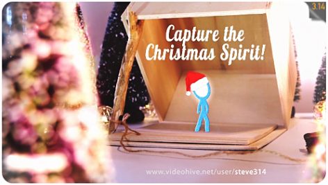 Preview Capture The Christmas Spirit Christmas Card Animation 18876333