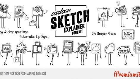 Preview Cartoon Sketch Explainer Toolkit 16151304