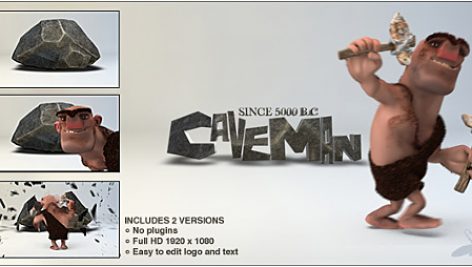 Preview Caveman Logo 7217147
