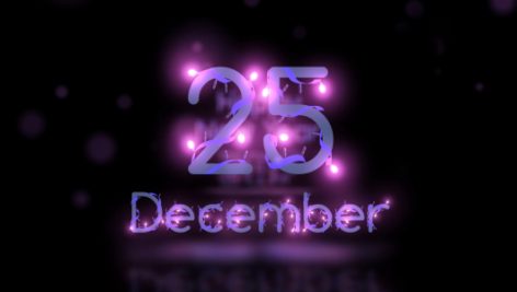 Preview Christmas Lights Font 19167863
