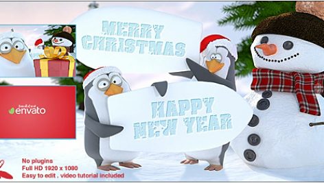Preview Christmas Penguins 9441586
