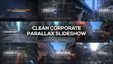 Preview Clean Corporate Parallax Slideshow 19969679