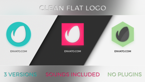 Preview Clean Flat Logo 3 in 1 19372545