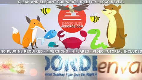Preview Clean And Elegant Corporate Identity Logo Reveal 3538138
