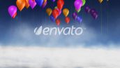 Preview Cloud And Balloon Logo Reveal 4429813