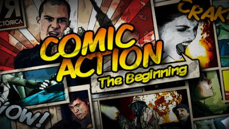 Preview Comic Action Slideshow