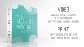 Preview Complete Modern Wedding Pack