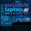 Preview Corporate Laptop Mockups 21807560