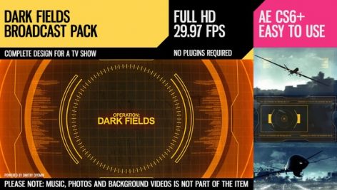 Preview Dark Fields Broadcast Pack 8783507