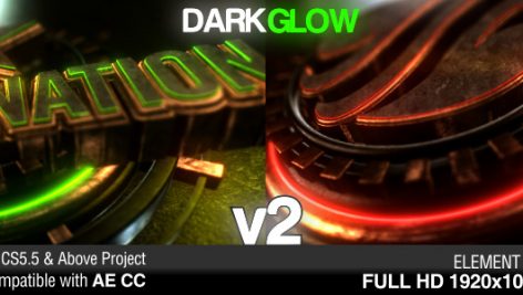 Preview Dark Glow Logo Reveal V2 7048219