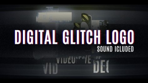 Preview Digital Glitch Logo 11996035