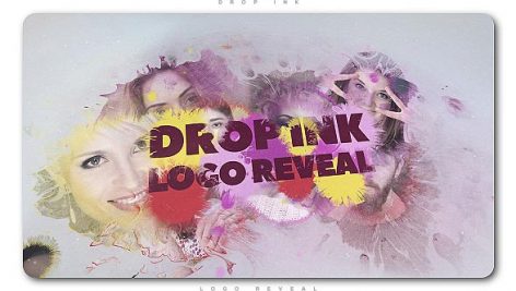 Preview Drop Ink Logo Reveal 20741198