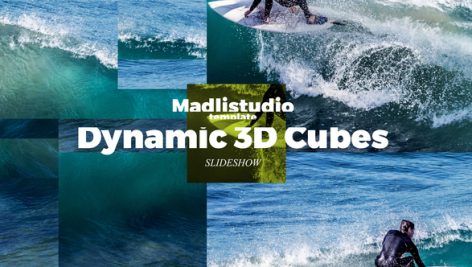 Preview Dynamic 3D Cubes Slideshow 22466423