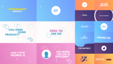 Preview Dynamic Kinetic Typography Pack 17757526