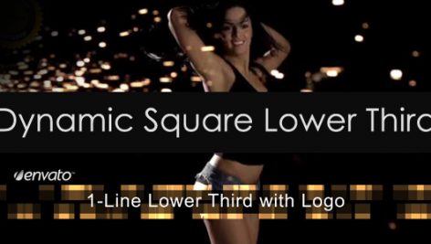 Preview Dynamic Square Lower Third