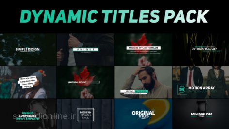 Preview Dynamic Titles Pack 89542