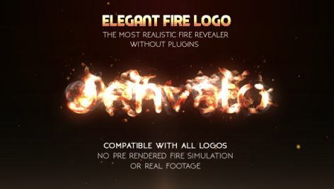 Preview Elegant Fire Logo No Plugin 13108852