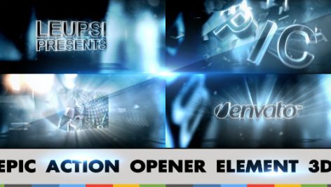 Preview Epic Action Opener Element 3D