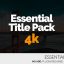 Preview Essential Title Pack 4K 20549269