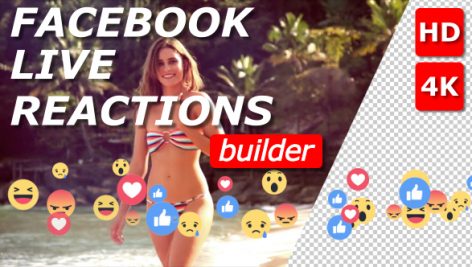 Preview Facebook Live Reactions Builder 21046656