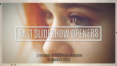 Preview Fast Slideshow Openers 10 Titles