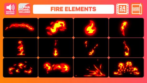 Preview Fire Elements Pack 21985674