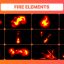 Preview Fire Elements Pack 21985674