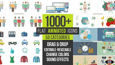 Preview Flat Animated Icons 100012873663