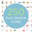 Preview Flat Design Icons 20552114