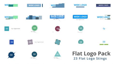 Preview Flat Logo Pack 9300776