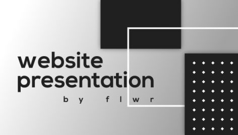Preview Flat Website Presentation 19084118