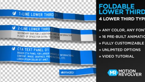 Preview Foldable Lower Thirds 751910