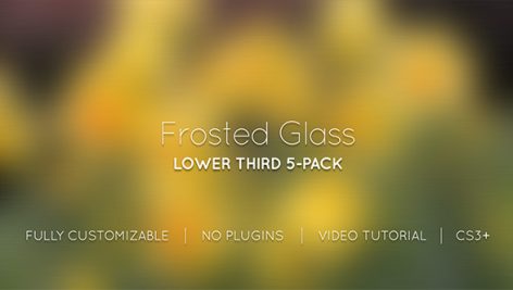 Preview Frosted Glass Lower Thirds 5293547
