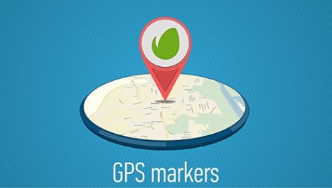 Preview Gps Markers Map 9910759