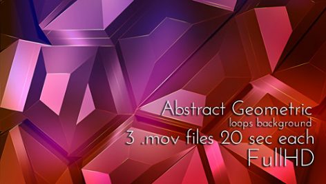 Preview Geometric Abstract Techno Surface