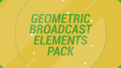 Preview Geometric Broadcast Elements Pack