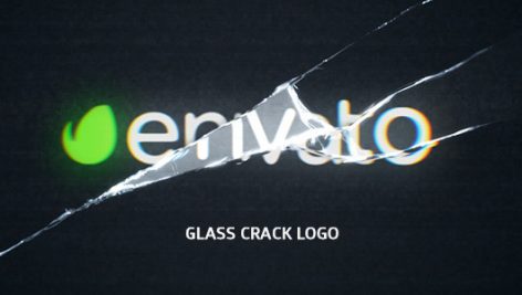 Preview Glass Crack Logo 12892722