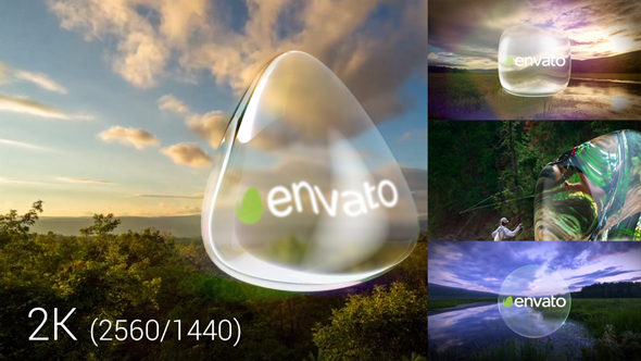 Videohive Glass Logo And Transitions 19566455