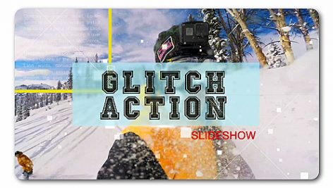 Preview Glitch Action Slideshow 19330177
