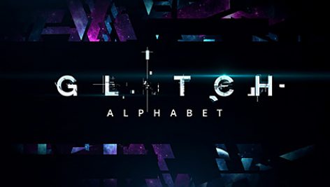Preview Glitch Alphabet