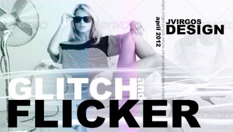 Preview Glitch And Flicker Film Presentation