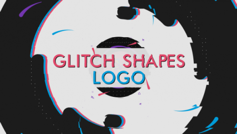 Preview Glitch Shapes Logo 19333992