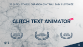 Preview Glitch Text Animator Pro 20591425