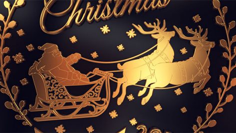 Preview Gold Christmas Greetings 18963639
